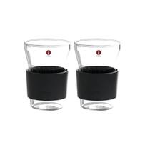 Conjunto 2 Copos 250ml Taça Chá Suco Vidro HotCool iittala