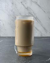 Conjunto 2 Copos Altos de Cristal com Fio de Ouro 400ML - Wolff