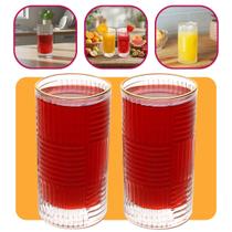 Conjunto 2 Copos Altos Vidro 400ml Wolff Chess Para Sucos Agua Drink Incolor Com Borda Dourada Conjunto 2 Copos Altos Vidro 400ml Wolff Chess Para Sucos Agua Drink Incolor Com Borda Dourada