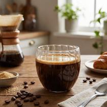 Conjunto 2 Copos Café Borossilicato Linea Copo Vidro Dupla Parede Térmico Isolamento Calor Bebida Quente Espresso 80ml Resistente Alta Temperatura Conjunto 2 Copos Café Borossilicato Linea Copo Vidro Dupla Parede Térmico Isolamento Calor Bebida Quente Espresso 80ml Resistente Alta Temperatura