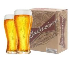 Conjunto 2 Copos Cerveja Budweiser 400ml