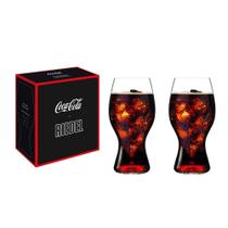 Conjunto 2 Copos de Cristal Riedel Coca Cola 480ml Premium Conjunto 2 Copos de Cristal Riedel Coca Cola 480ml Premium