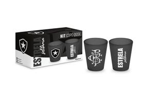 Conjunto 2 Copos Dose Botafogo Kit Torcedor Oficial Conjunto 2 Copos Dose Botafogo Kit Torcedor Oficial
