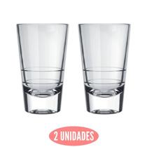 Conjunto 2 Copos Dose Caninha 100ml Shot Cachaça Nadir Conjunto 2 Copos Dose Caninha 100ml Shot Cachaça Nadir