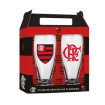 Conjunto 2 Copos Flamengo Mengao Munich 200ml - Simbolo Crf