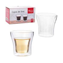 Conjunto 2 Copos Shot Shot Party Vidro Duplo - Wincy