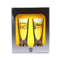 Conjunto 2 Copos Tulipas P/ Chopp Cerveja BotaFogo Licenciado