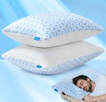 Conjunto 2 de almofadas QUTOOL Shredded Memory Foam Cooling Firm
