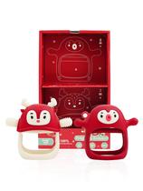 Conjunto 2 em 1 Teether Smily Mia Penguin & Reindeer de 0 a 12 meses