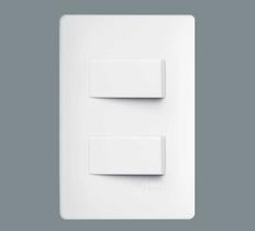 Conjunto 2 Interruptor Distanciados Simples - Habitat Fame