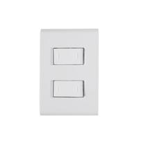 Conjunto 2 Interruptor Paralelo 10A 4x2 Tramontina Liz Conjunto 2 Interruptor Paralelo 10A 4x2 Tramontina Liz