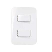 Conjunto 2 Interruptor Paralelo 4x2 10A B3 MarGirius Conjunto 2 Interruptor Paralelo 4x2 10A B3 MarGirius