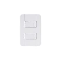 Conjunto 2 Interruptor Simples 10A/250V Tablet 57240040 - Tramontina eletrik