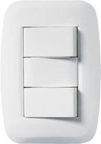 Conjunto 2 Interruptor Simples 10A Pezzi Classica 50000