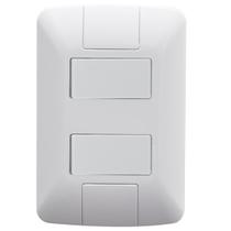 Conjunto 2 Interruptor Simples 6A/250V Aria Tramontina