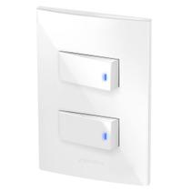 Conjunto 2 Interruptores Led - Alumbra Inova Pro - Abb32