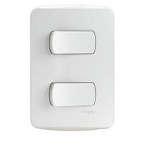 Conjunto 2 Interruptores Paralelos 10A Miluz Schneider S3B62130