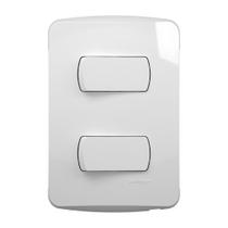 Conjunto 2 Interruptores Simples 10A 250V Br Miluz Schneider