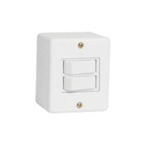 Conjunto 2 Interruptores Simples Caixa 250V/6A Branco 4 X 2 6318 Ilumi