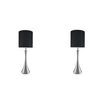 Conjunto 2 Luminárias de Mesa Abajures Bivolt Isadora Design