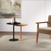 Conjunto 2 Mesas Laterais para Sala de Estar Lia