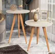 Conjunto 2 Mesas Retrô Pés Palito Apoio e Lateral Classic - Cores Diversas - Compre Aqui - Lojas Comprou Chegou Conjunto 2 Mesas Retrô Pés Palito Apoio e Lateral Classic - Cores Diversas - Compre Aqui - Lojas Comprou Chegou