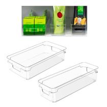 Conjunto 2 Organizador De Armários Multiuso 2,8 E 1,9 Litros