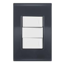 Conjunto 2 Paralelos - Tramontina Liz Grafite / Branco Conjunto 2 Paralelos - Tramontina Liz Grafite / Branco