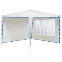 Conjunto 2 Parede Ráfia Branco 3 X 3 Metros Para Gazebo - Mor Conjunto 2 Parede Ráfia Branco 3 X 3 Metros Para Gazebo - Mor