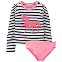 Conjunto 2 Peças Banho Unicórnio OSHKOSH - Menina Conjunto 2 Peças Banho Unicórnio OSHKOSH - Menina