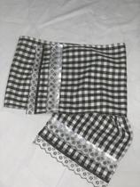 Conjunto 2 peças de Oxford Preta velha Conjunto 2 peças de Oxford Preta velha