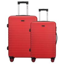 Conjunto 2 Peças Mala Viagem P 10kg + M 23kg 360º Abs Mundi Athenas MD2318