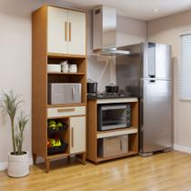 Conjunto 2 Peças Paneleiro com Fruteira e Balcão 5 Bocas Santo Andre Conjunto 2 Peças Paneleiro com Fruteira e Balcão 5 Bocas Santo Andre