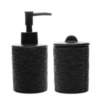 Conjunto 2 Peças para Banheiro de Cerâmica Tetri - Wolff Conjunto 2 Peças para Banheiro de Cerâmica Tetri - Wolff