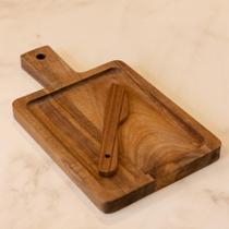 Conjunto 2 Peças para Servir Retangular Lignum 23cm x 13cm