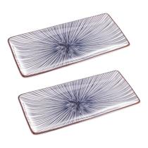 Conjunto 2 Peças Travessa Sushi Koji Wolff Porcelana