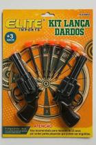 Conjunto 2 Pistolas Lançadoras de Dardos - Kit Diversão Conjunto 2 Pistolas Lançadoras de Dardos - Kit Diversão