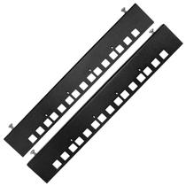 Conjunto 2 Plano Mini Rack 5U - Preto