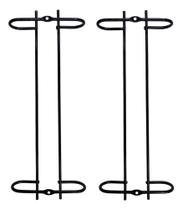 Conjunto 2 Porta Taças De Teto 25Cm Suporte Suspenso Armario Conjunto 2 Porta Taças De Teto 25Cm Suporte Suspenso Armario