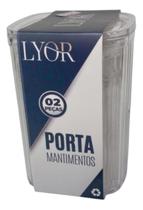 Conjunto 2 Potes De Poliestireno My Box 840ml E 500ml