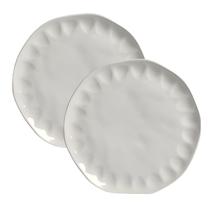 Conjunto 2 prato raso jantar cristalina ceramica 28cm scalla Conjunto 2 prato raso jantar cristalina ceramica 28cm scalla
