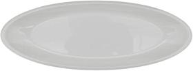 Conjunto 2 Pratos Ovais de Vidro 35cm Branco Travessa para Servir Mesa Posta Elegante Resistente Sofisticado Durável Conjunto 2 Pratos Ovais de Vidro 35cm Branco Travessa para Servir Mesa Posta Elegante Resistente Sofisticado Durável