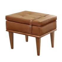 Conjunto 2 Puffs Londres material sintético Castellar Móbile