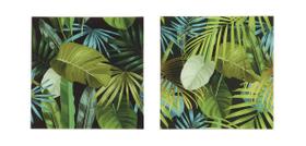 Conjunto 2 Quadros de Vidro Luxo Paisagem Nature Jolitex Conjunto 2 Quadros de Vidro Luxo Paisagem Nature Jolitex