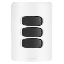 Conjunto 2 Simples + 1 Paralelo - Gracia Branco / Preto