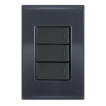 Conjunto 2 Simples + 1 Paralelo - Tramontina Liz Grafite Conjunto 2 Simples + 1 Paralelo - Tramontina Liz Grafite