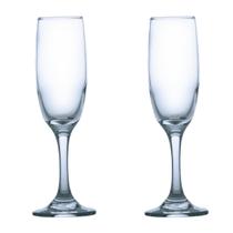 Conjunto 2 Taças de Vidro 180ml Espumante Elegante