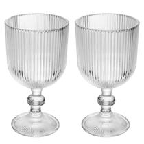 Conjunto 2 Taças de Vidro 380 ml Lines Wolff