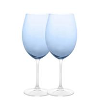 Conjunto 2 Taças de Vinho Banquet Azul