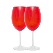 Conjunto 2 Taças de Vinho Banquet Vermelho - BOHEMIA